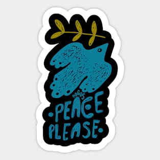 Peace Sticker